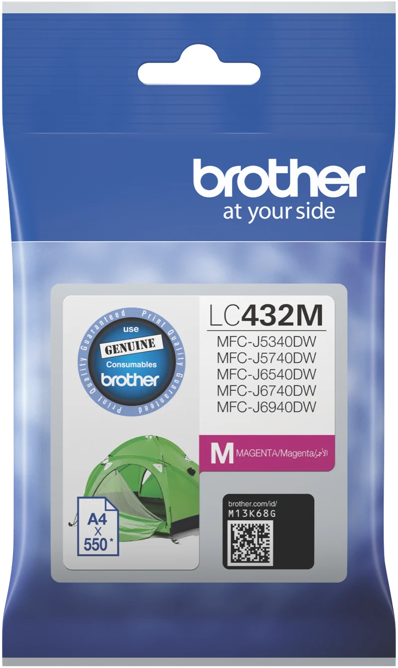 Brother LC432M Magenta Ink Cartridge