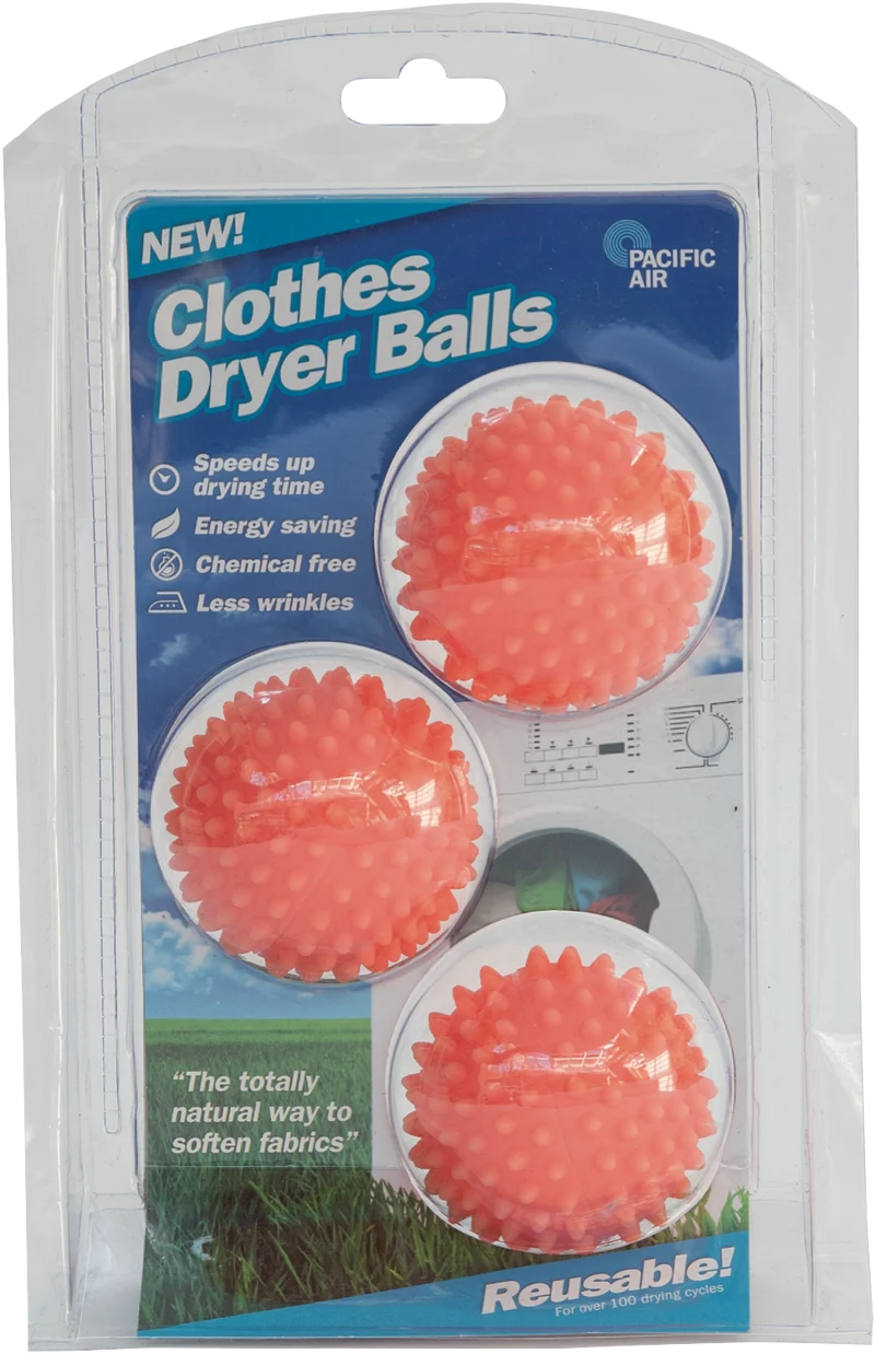 Pacifica Clothes Dryer Balls - 3 Pack