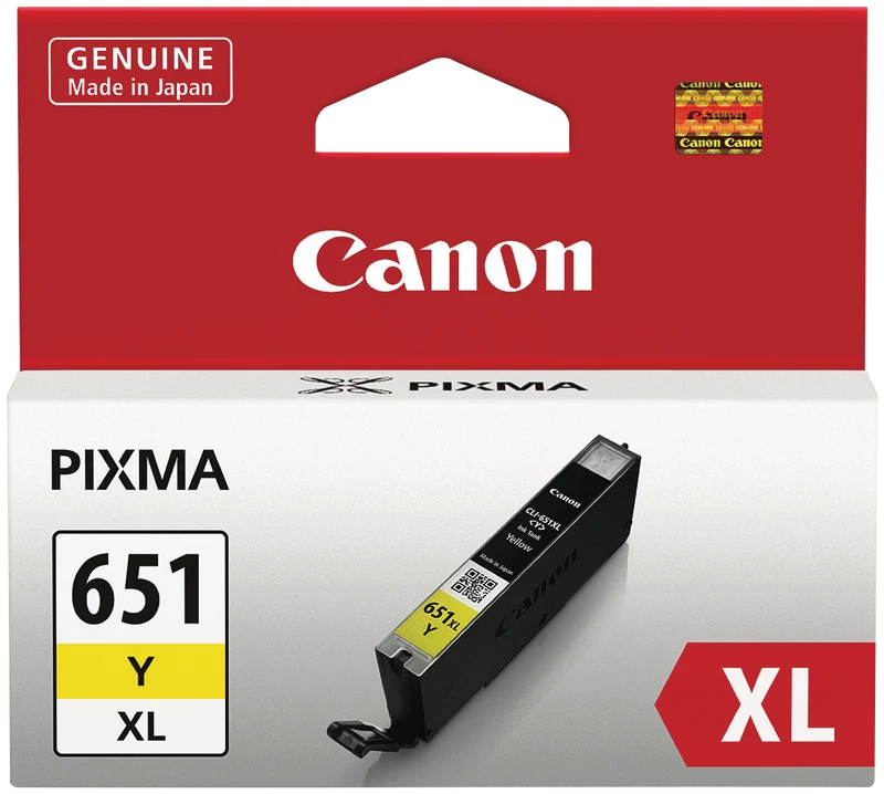 Canon CLI651 XL Yellow Ink Cartridge