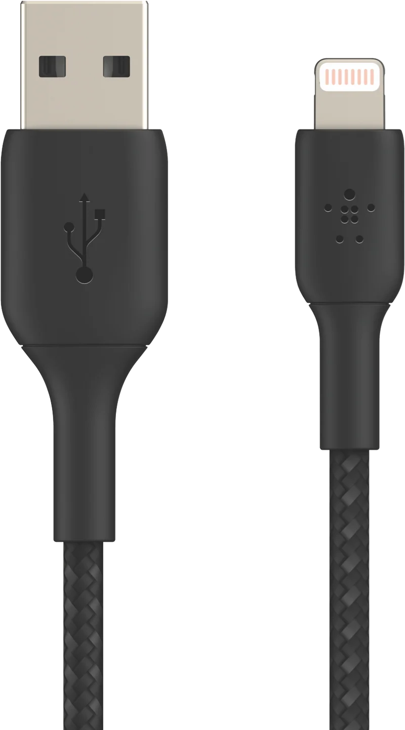 Belkin Lightning to USB Braided Cable 1m Black