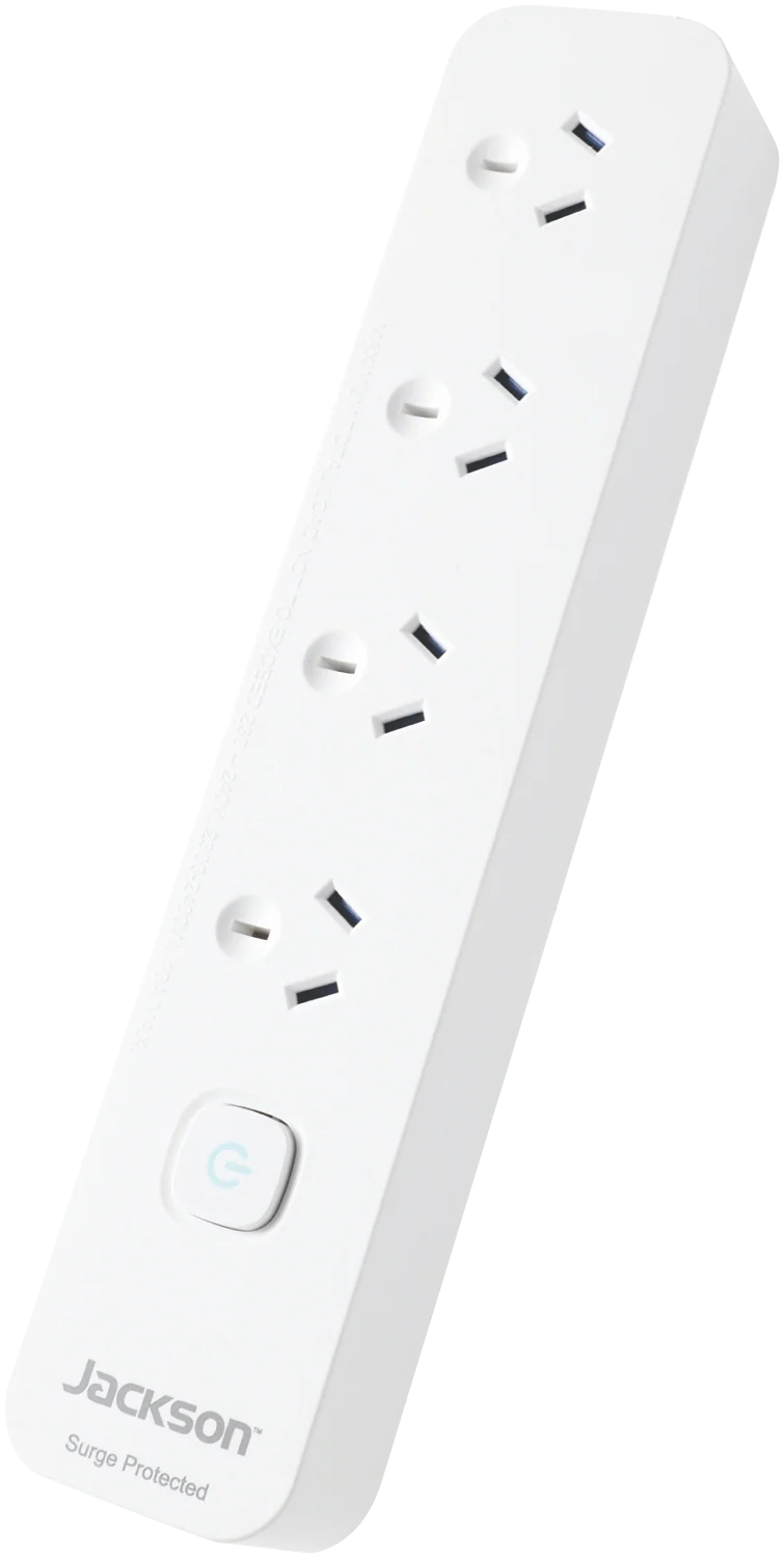 Jackson 4 Way Surge Powerboard 3m