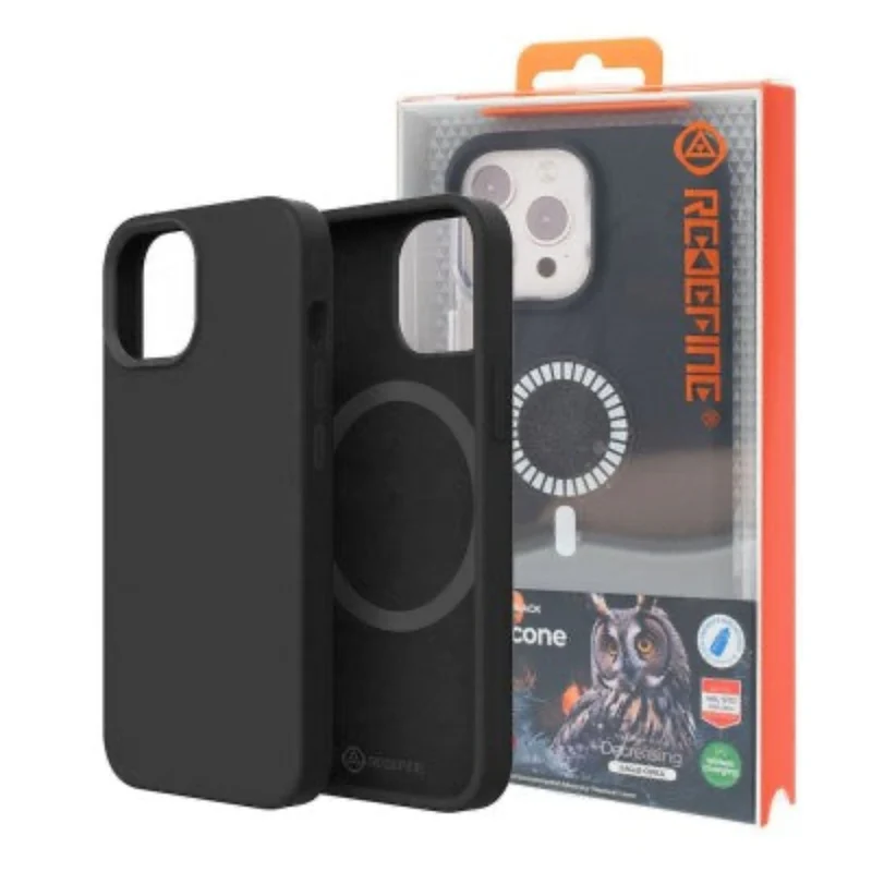 Redefine Liquid Silicone For iPhone 16 Pro Max - Black