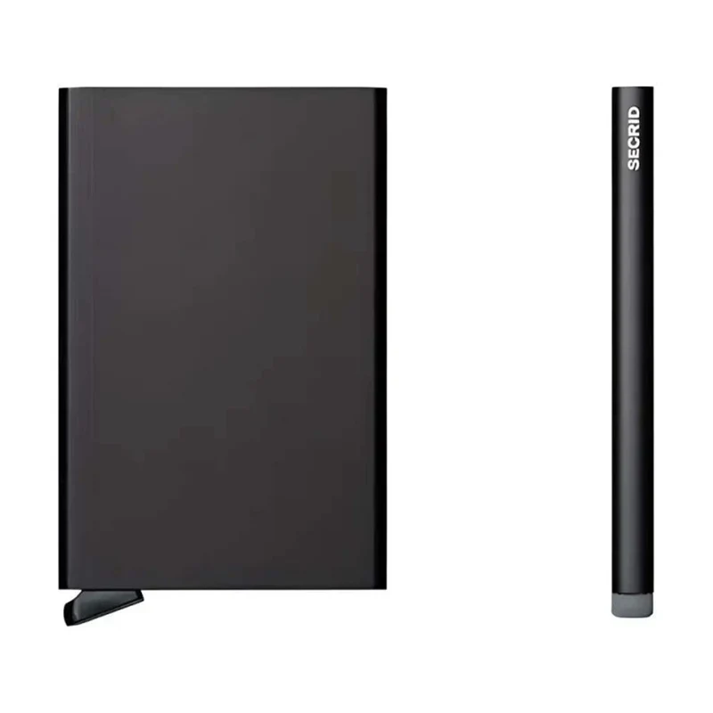 Secrid Cardprotector Compact RFID Aluminium Cards Wallet Black