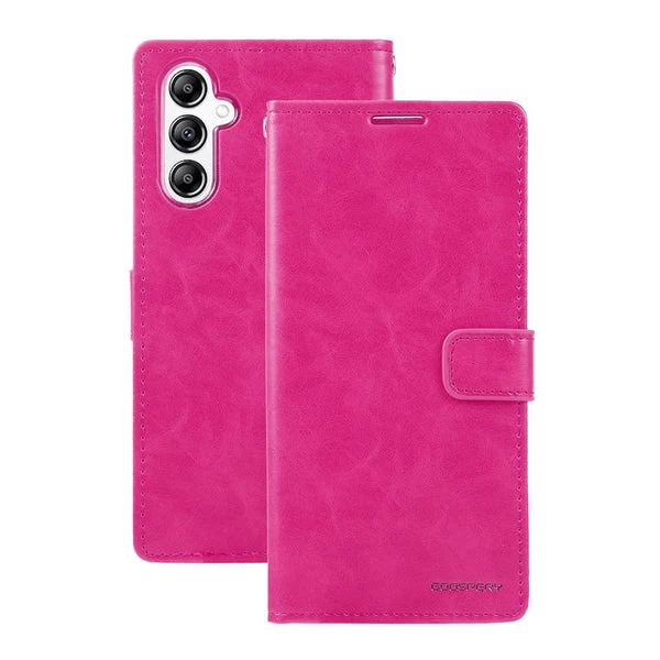 Goospery Bluemoon Diary for Galaxy A26 - Hot Pink