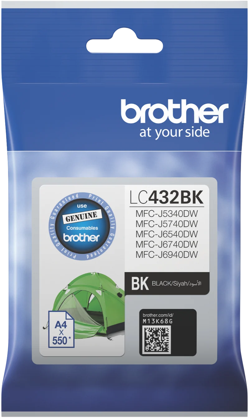 Brother LC432BK Black Ink Cartridge