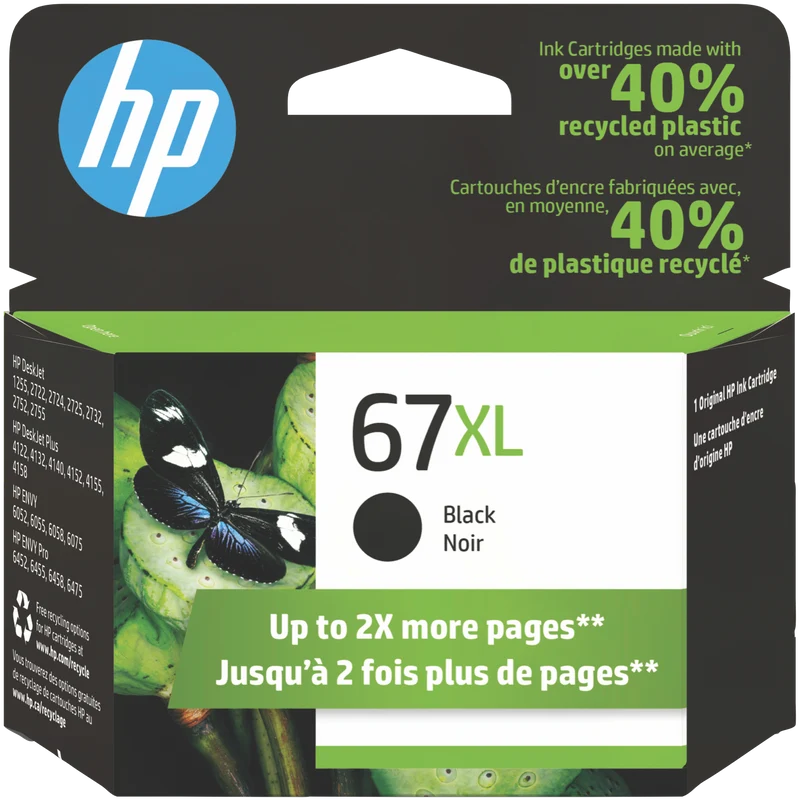 HP 67XL Black Original Ink Cartridge