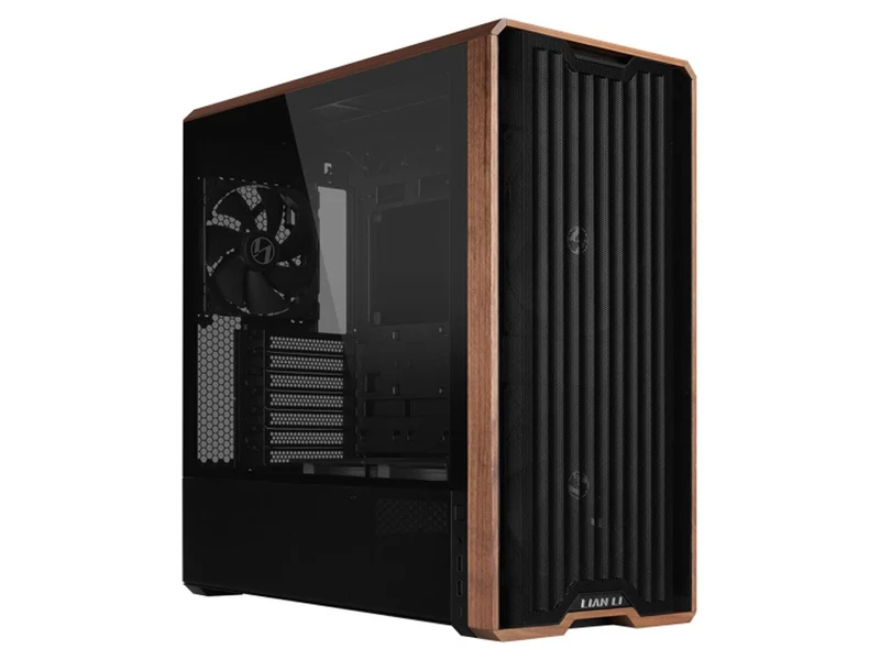 Lian Li Lancool 217 Wood Frame Mid-Tower Case - Black