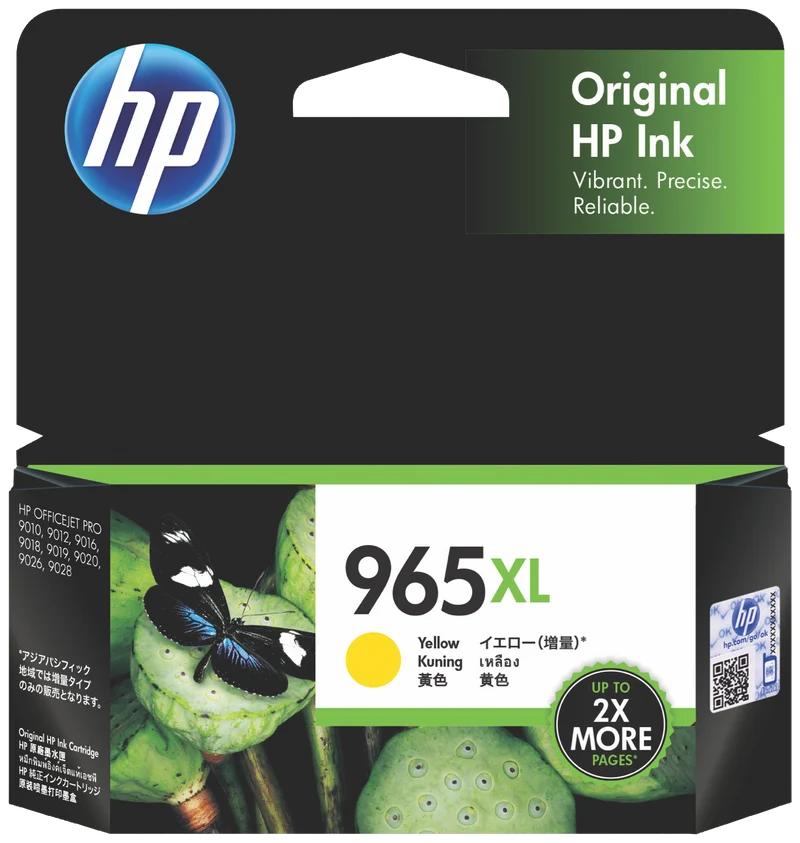 HP 965XL Yellow Original Ink Cartridge