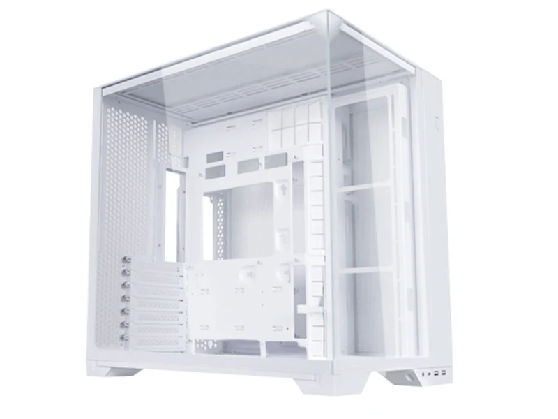Lian Li O11 Vision Compact Dual-chamber Tower Case - White