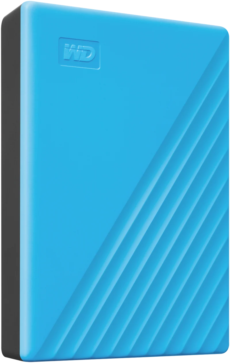 Western Digital 4TB My Passport Portable HDD (Blue)