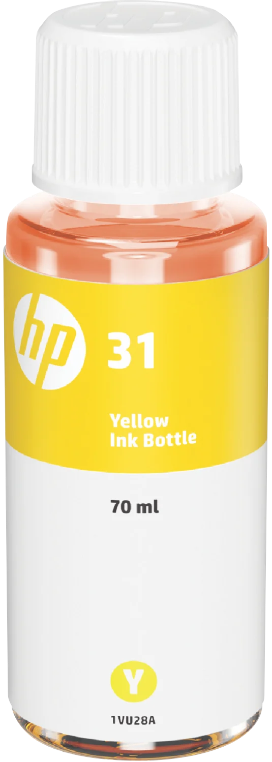 HP 31 70ml Yellow Original Ink Bottle