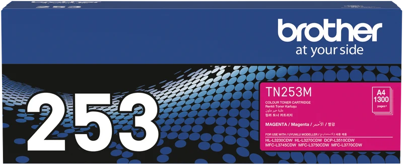 Brother TN-253M Magenta Toner Cartridge