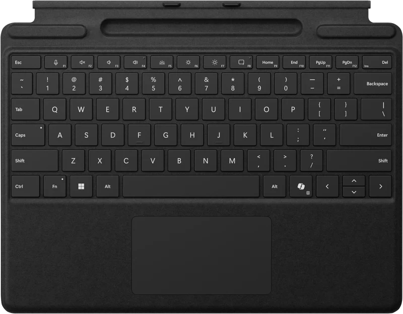 Microsoft Surface Pro 13 Inch Keyboard with Pen Storage (Black)
