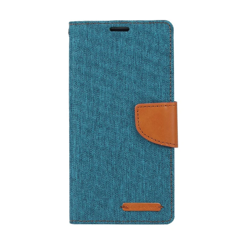 Goospery Canvas Diary for iPhone 14 Pro Max - Green
