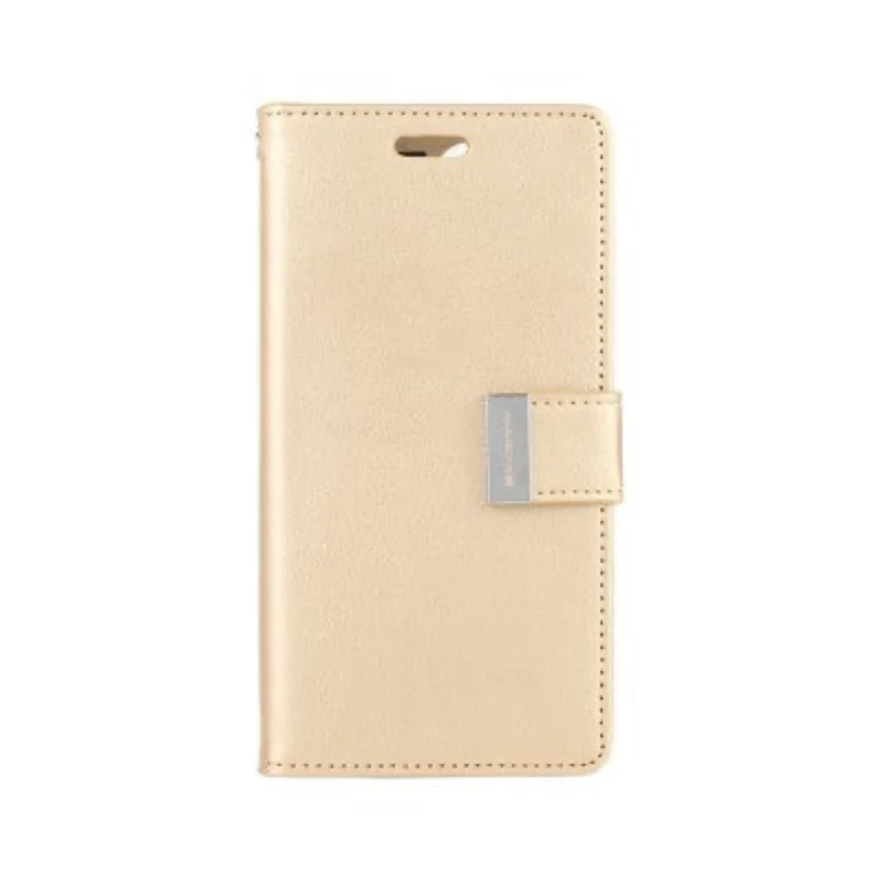 Goospery Rich Diary for iPhone 16 Pro - Gold