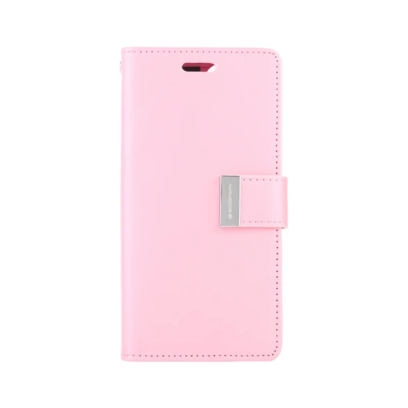 Goospery Rich Diary case for iPhone 14 - Pink
