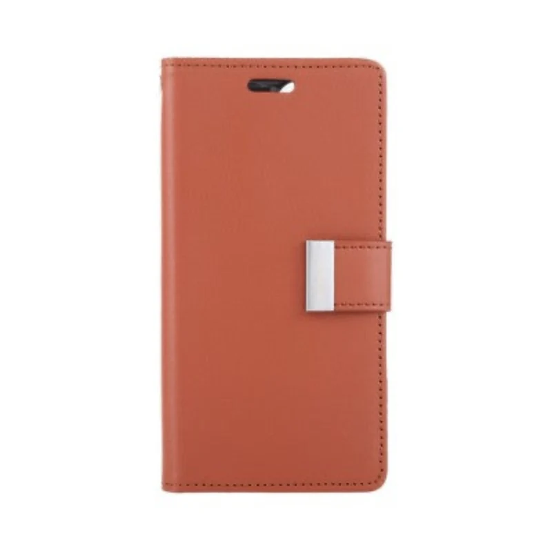Goospery Rich Diary for iPhone 16 - Brown