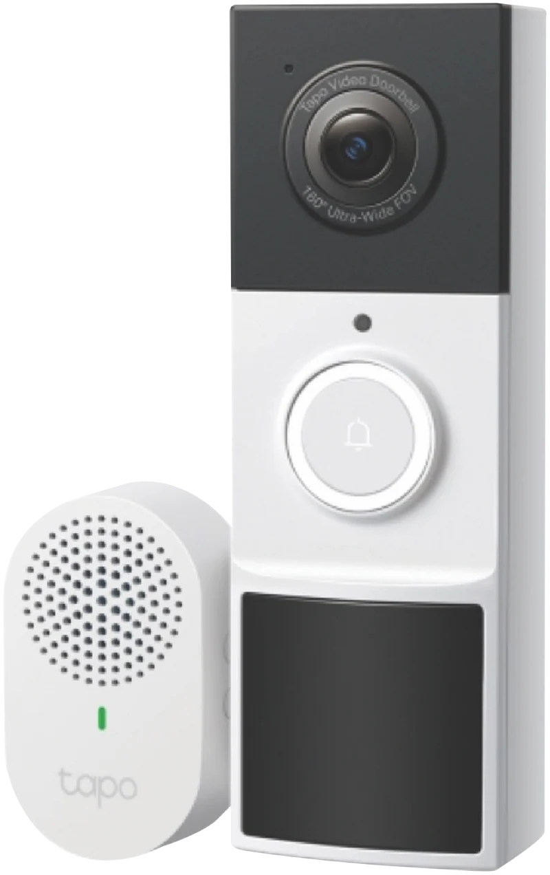 TP-LINK 2K 3MP Wireless Video Doorbell w/Chime