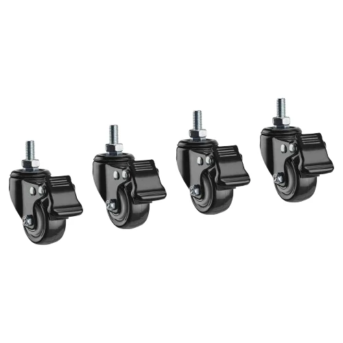 Desky Lockable Desk Casters - Fits Dual Mini & Single Models (M10)