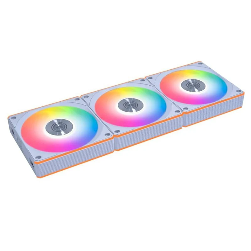 Lian Li Uni Fan CL Flex 120mm ARGB White Fan - 3 Pack (12CL1F3W)