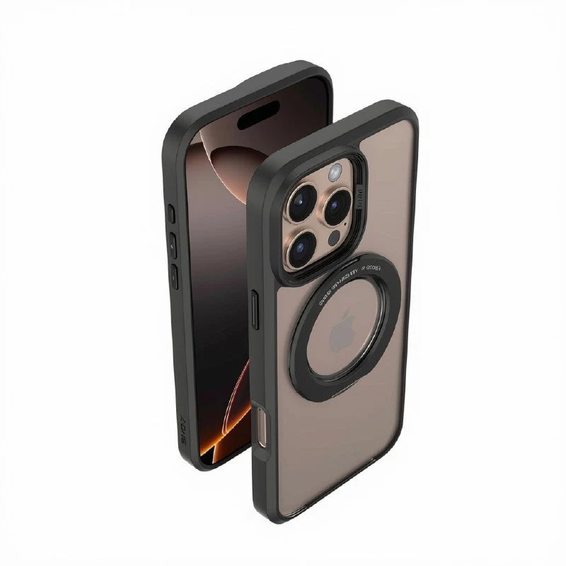 X.One MagSafe Phone Case Dropguard 2S / 2.0 Kickstand iPhone 16 Pro Max Impact Protection Cover (Solid Clear)
