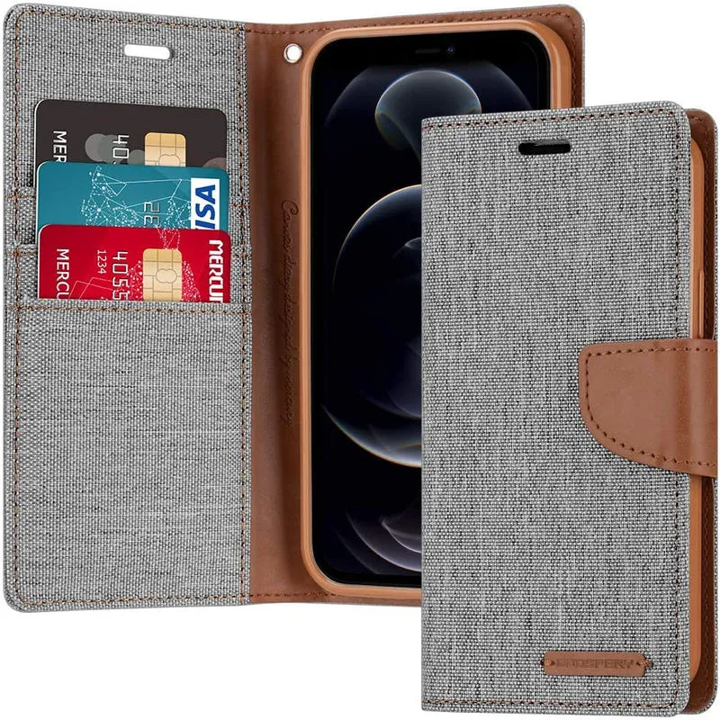 Goospery Canvas Diary for iPhone Air - Grey