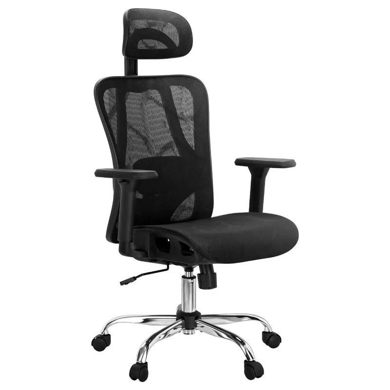 Artiss Ergonomic Office Chair Recline (Black)
