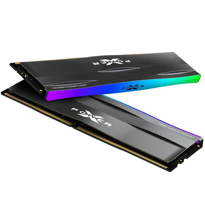 Silicon Power XPOWER Zenith 16GB (2x8GB) SP016GXLZU360BDD 3600MT/s RGB Gaming Desktop Memory DDR4 RAM - SP016GXLZU360BDD