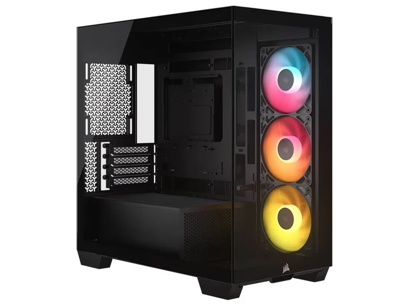 Corsair 2800X RS-R ARGB Micro-ATX PC Case - Black