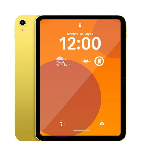 Apple iPad 10th Gen (2022) Wi-Fi + Cellular 64GB - Yellow - [~Refurbished: Good condition]