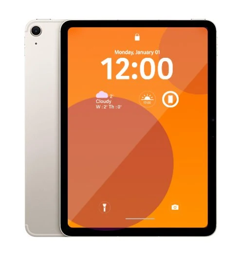 Apple iPad Air 6 (2024), 11-inch (M2) Wi-Fi 256GB - Starlight - [~Refurbished: Excellent condition]