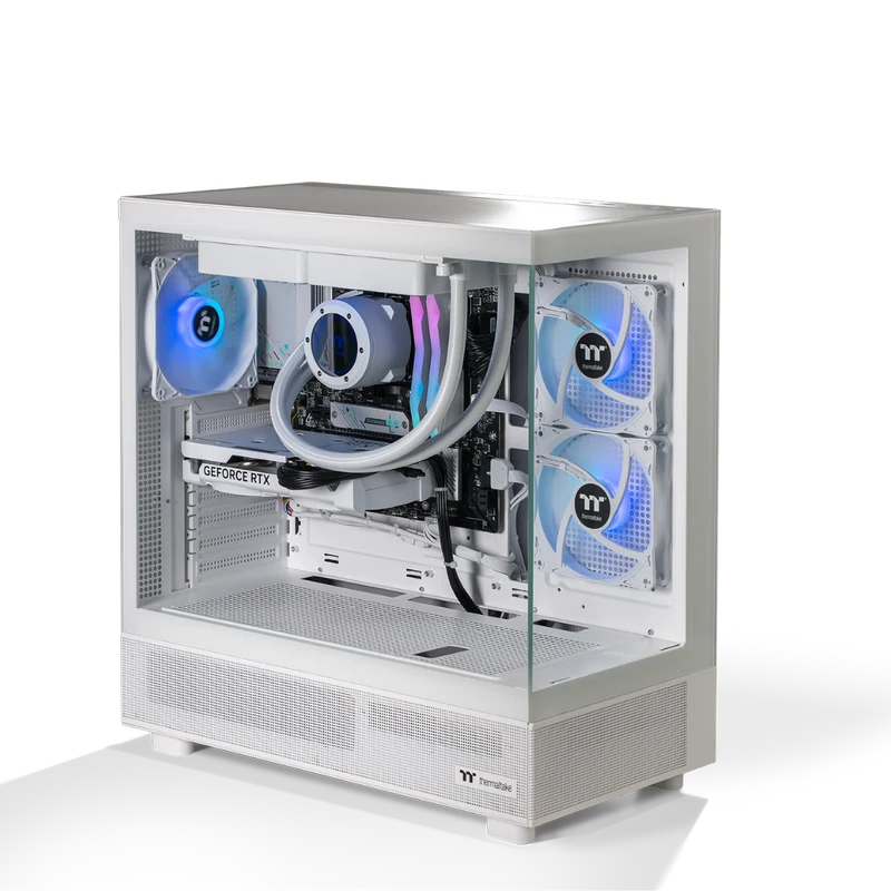 Thermaltake Horizon V2 Snow Gaming Desktop PC (AMD 7500F / RTX 5060 / 32GB RAM)