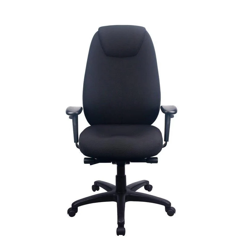 TEMPUR TP6400 Ergonomic Fabric Swivel Office Chair (Black)