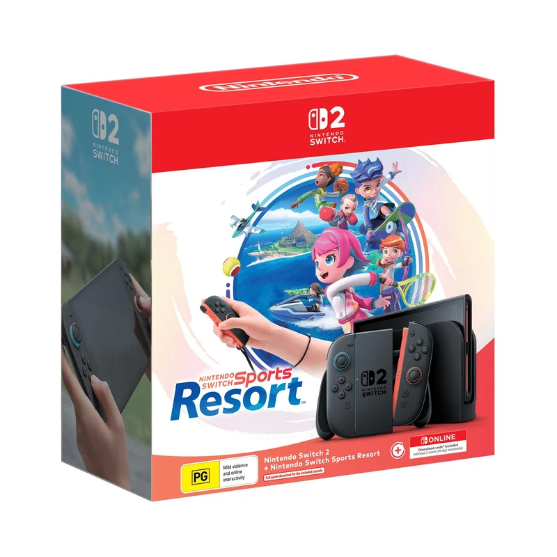 Nintendo Switch 2 + Nintendo Switch Sports Resort Bundle