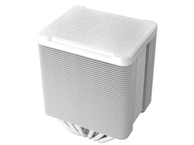 Cooler Master DT621 Dual Tower 6 Heat Pipes 120mm PWM CPU Air Cooler - White