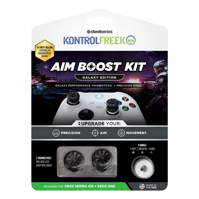 KontrolFreek Aim Boost Kit Galaxy Thumbsticks for Xbox