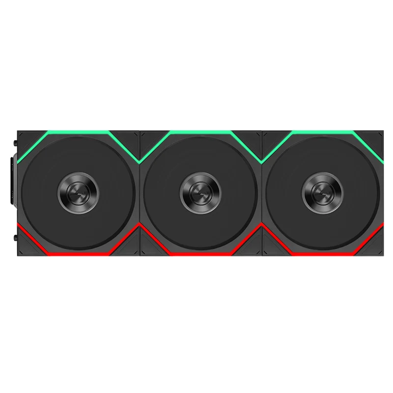 Lian Li Uni Fan TL Flex 2.4GHz Wireless 120mm ARGB Fan 3 Pack - Black (12TL1F3B)