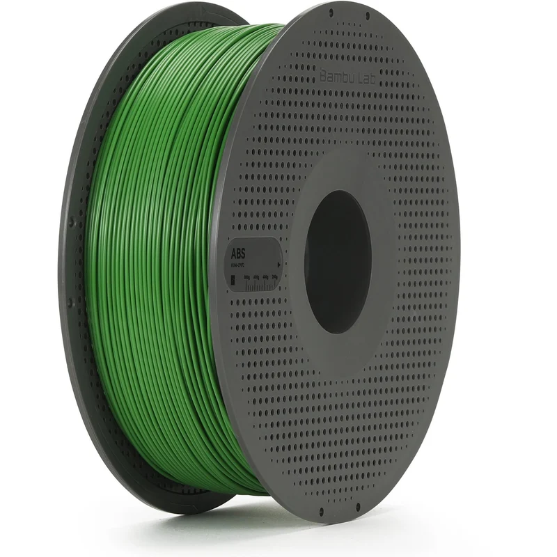 Bambu Lab ABS 3D Printer Filament With Spool (Olive) [1kg]