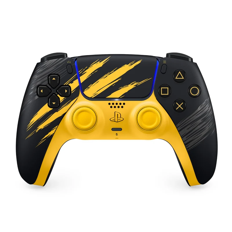 PS5 PlayStation 5 DualSense Wireless Controller Marvel’s Wolverine Battle Yellow