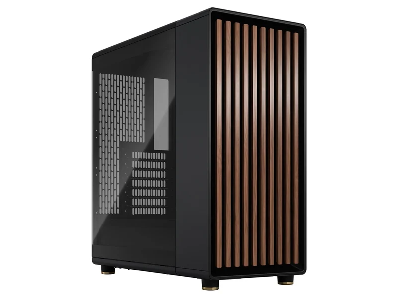 Fractal Design North Mid-Tower Case - Charcoal Black TG Dark