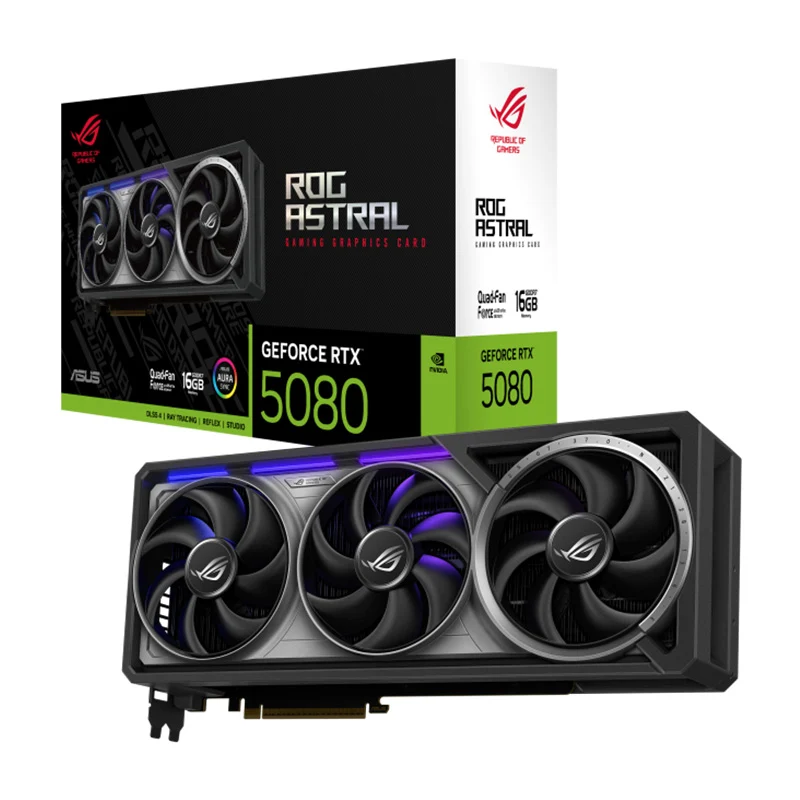 Asus ROG Astral GeForce RTX 5080 16G Gaming Graphics Card
