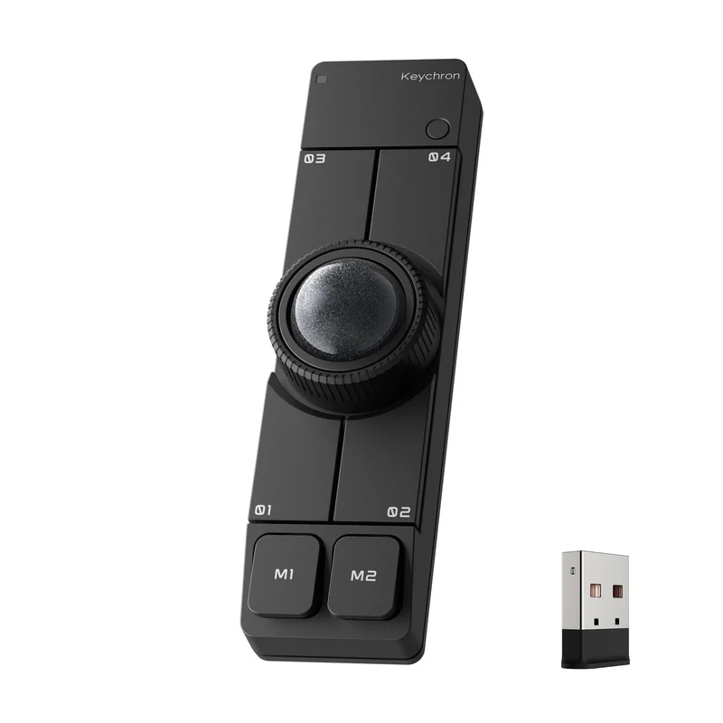 Keychron Nape Pro Wireless Trackball Mouse (Black)