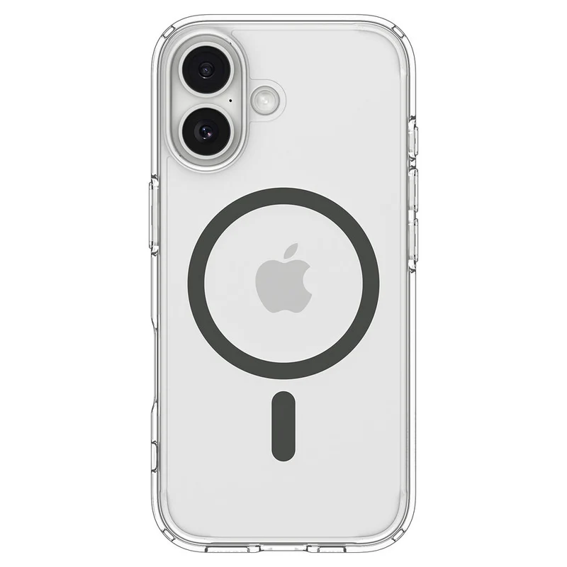 Spigen Apple iPhone 17 Ultra Hybrid (MagFit) Case - Clear Case / Graphite Ring