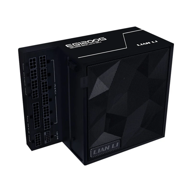 Lian Li Edge Gold 1200W 80+ Gold Modular ATX 3.1 Power Supply - Black