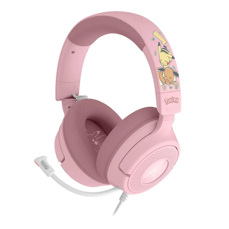 Razer Kraken V4 X Wired Gaming Headset Pikachu / Eevee Edition