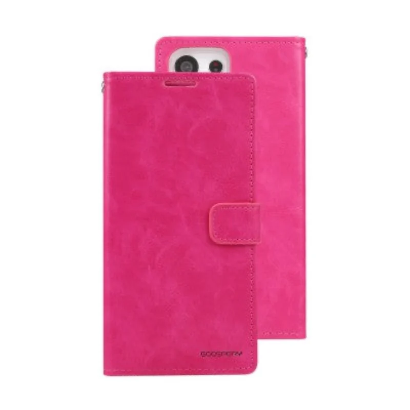 Goospery Bluemoon Diary for Samsung Galaxy S23 Ultra - Hot Pink
