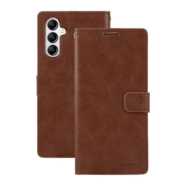 Goospery Bluemoon Diary for Galaxy A56 - Brown