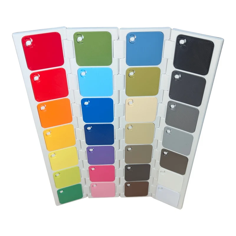 Filaform Naked PLA Filament Swatches