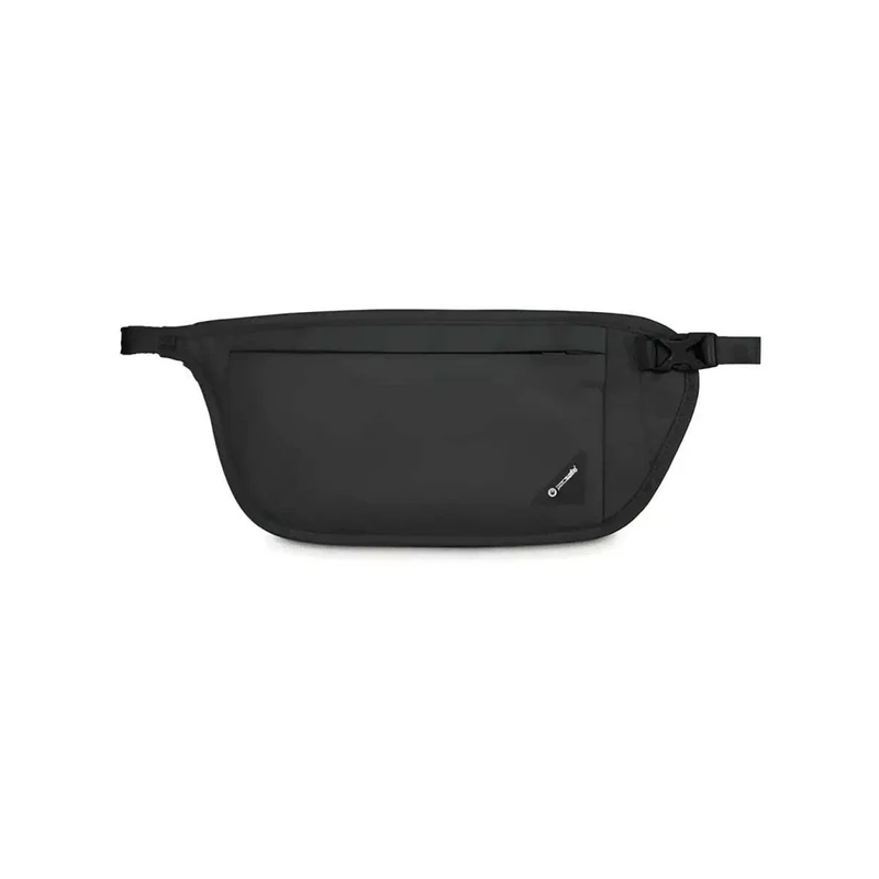 Pacsafe Coversafe V100 RFID Blocking Waist Wallet - Black