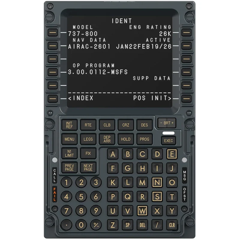 MOZA MB7F Flight Computer Display